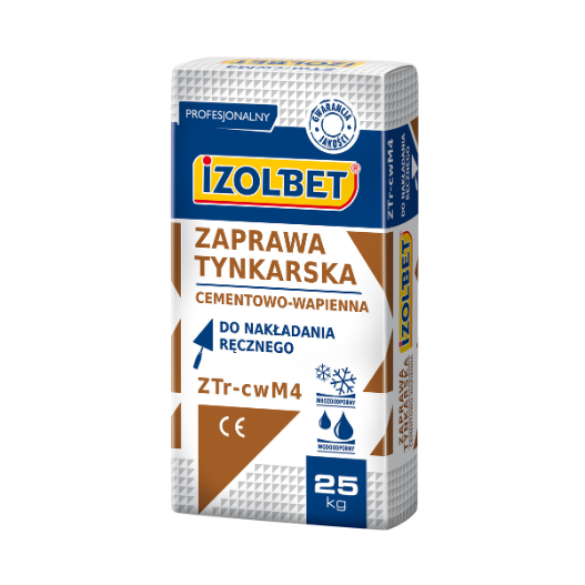 IZOLBET ZTr-cwM4 Zaprawa tynkarska ręczna