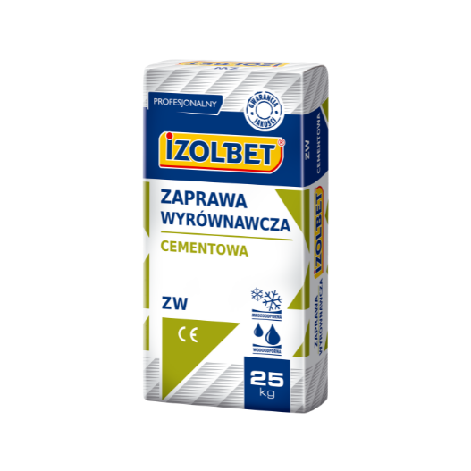 IZOLBET ZW Zaprawa wyrównawcza cementowa