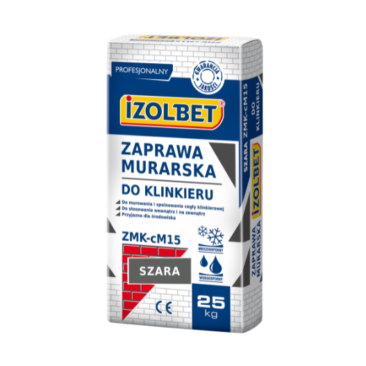 zaprawa murarska Izolbet-ZMK-cM15-szara